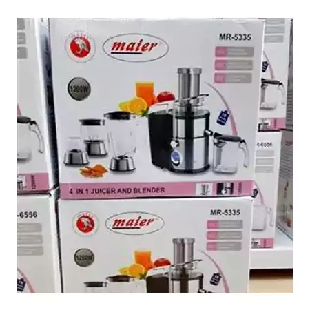 آبمیوه گیری ۴ کاره مایر مدل MR-5335