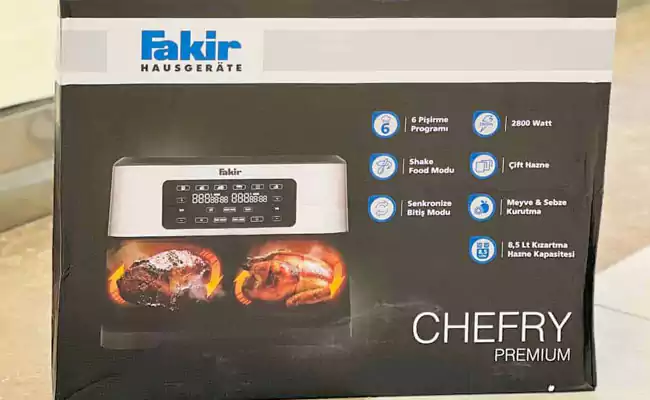 قیمت سرخ کن دوقلو فکر مدل premium chefry